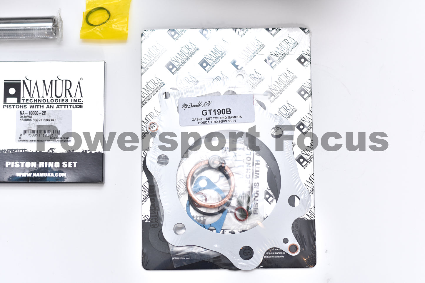 1995-03 Honda Foreman TRX 400 OEM Cylinder Jug w/ New Piston Top End Kit Gaskets