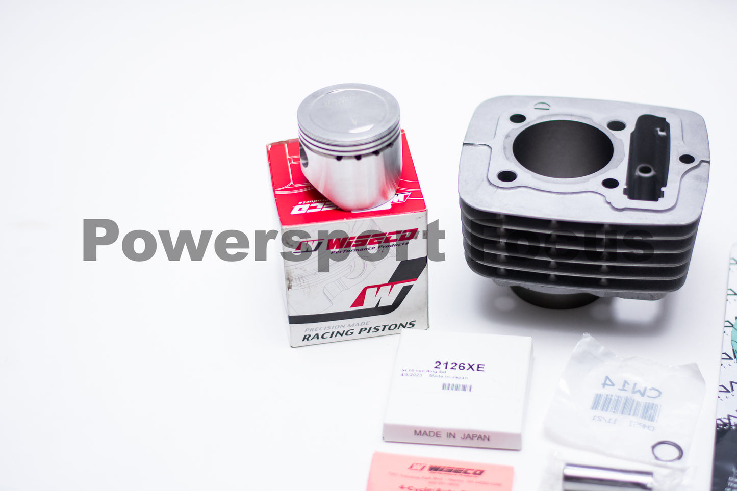 1992-13 Honda Xr100 CRF100 XR OEM Cylinder Jug w New Piston & Top End Kit WISECO