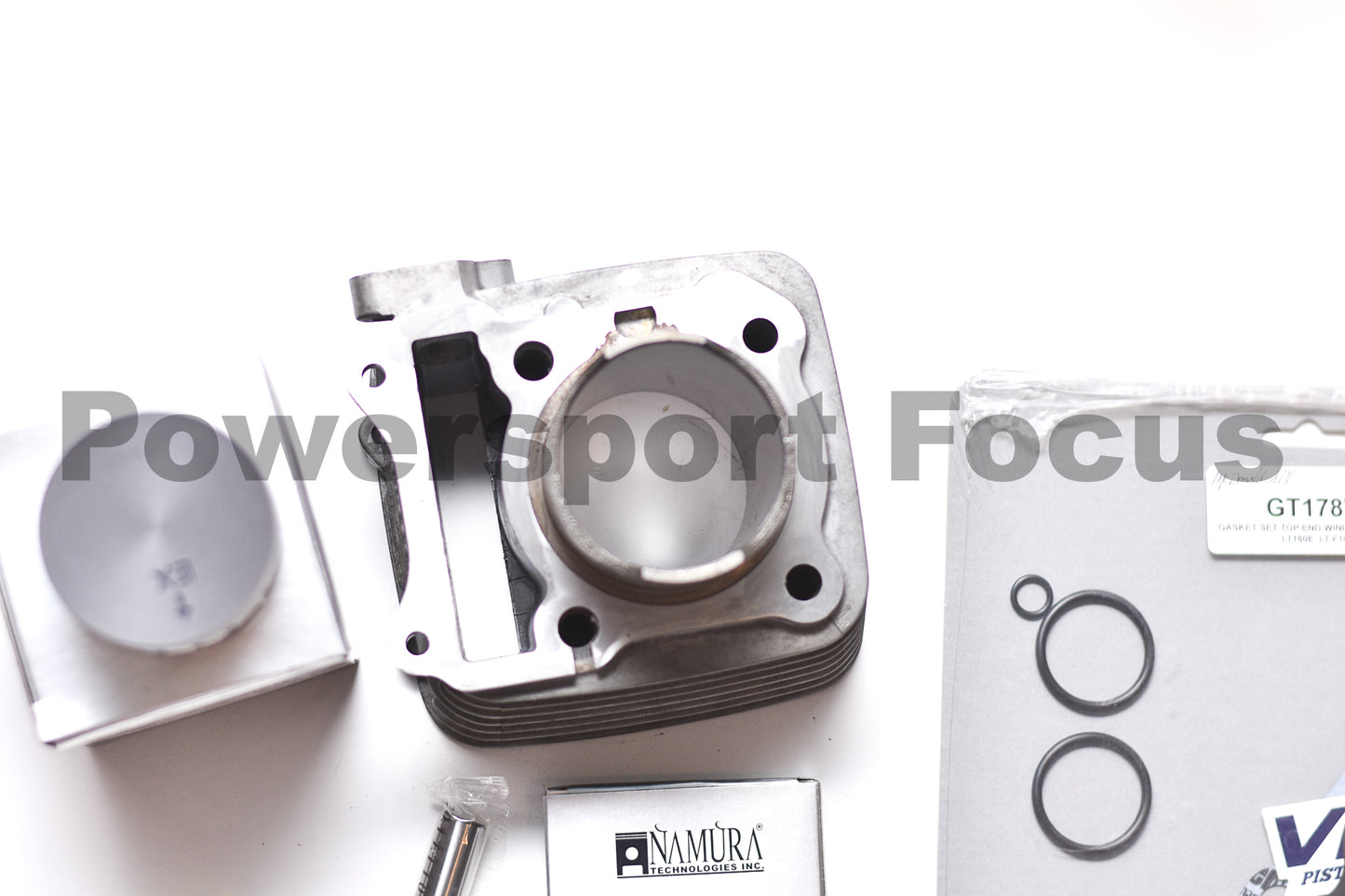 1989-2004 Suzuki LT 160 Quad Runner OEM Cylinder Jug w/ New Piston & Top End Kit