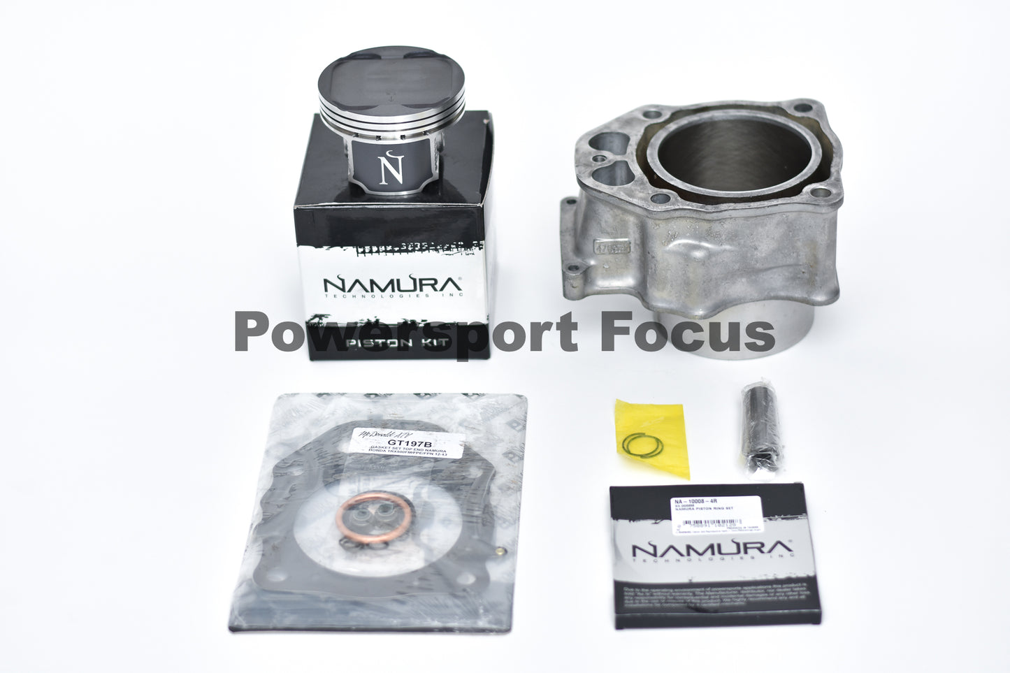 2012-22 Honda Foreman Rubicon Pioneer 500 OEM Cylinder w/ NEW Piston Top End Kit