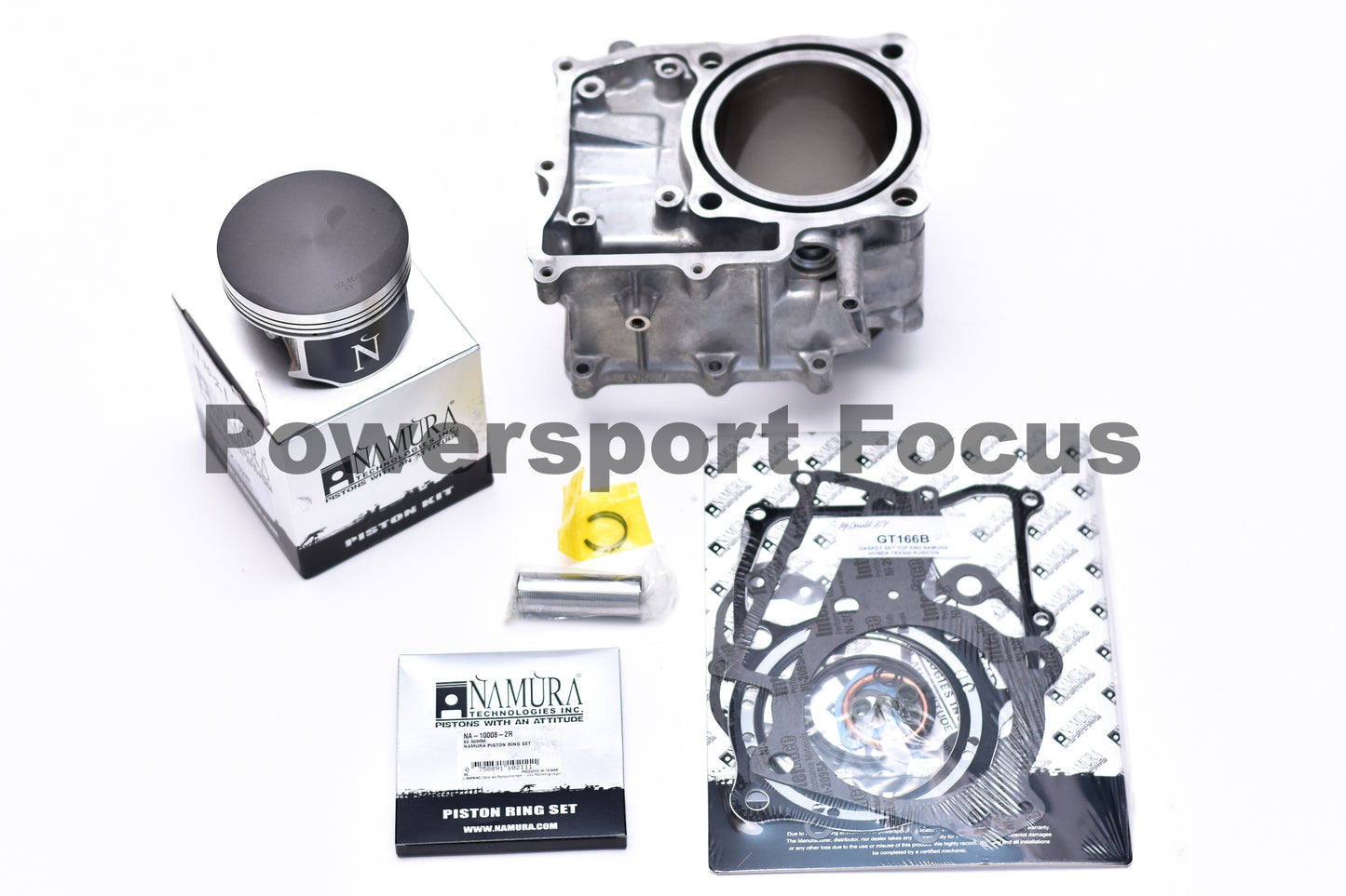 2001-14 Honda Rubicon 500 OEM Cylinder Jug w/ New Piston & Gasket Top End Kit