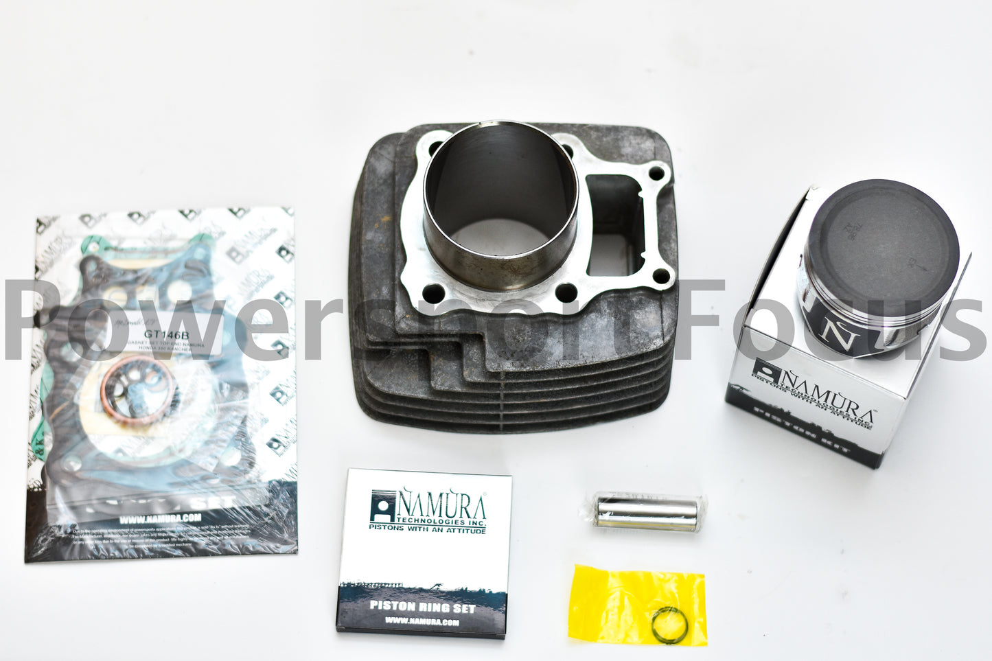 2000-2006 Honda Rancher TRX 350 OEM Cylinder w/ NEW Top End Piston Gasket Kit